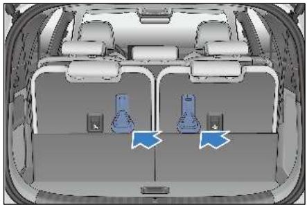 BYD Tang 2 Phase 1 (2018-2024) - Sièges arrière rabattables - 1