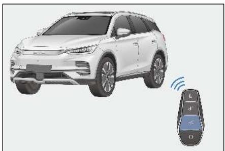 BYD Tang 2 Phase 1 (2018-2024) - Ouverture du coffre avec la clé intelligente - 1