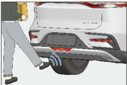BYD Tang 2 Phase 1 (2018-2024) - Ouverture du tronc par détection automatique de coups de pied - 1