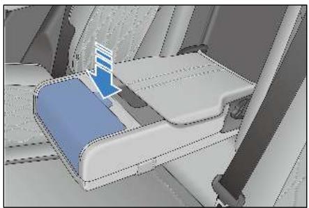 BYD Tang 2 Phase 1 (2018-2024) - Porte-gobelet de siège de deuxième rangée - 2