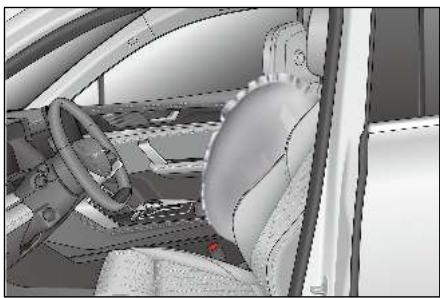 BYD Tang 2 Phase 1 (2018-2024) - Airbag latéral avant: - 1