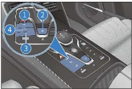 BYD Tang 2 Phase 1 (2018-2024) - Boutons d'assistance au conducteur - 1