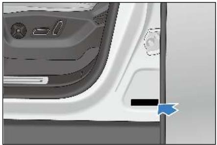 BYD Tang 2 Phase 1 (2018-2024) - Étiquettes d'avertissement - 5
