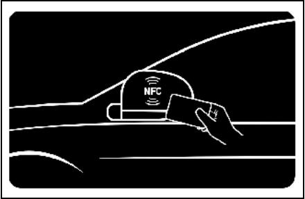 BYD Tang 2 Phase 1 (2018-2024) - Carte-clé NFC - 1