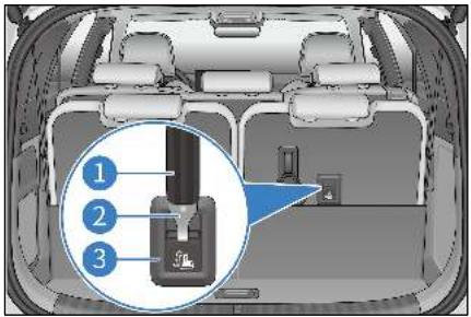 BYD Tang 2 Phase 1 (2018-2024) - Installation de systèmes de retenue pour enfant avec ancrage rigide ISOFIX - 3