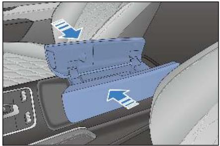 BYD Tang 2 Phase 1 (2018-2024) - Boîte de rangement de type Push - 3