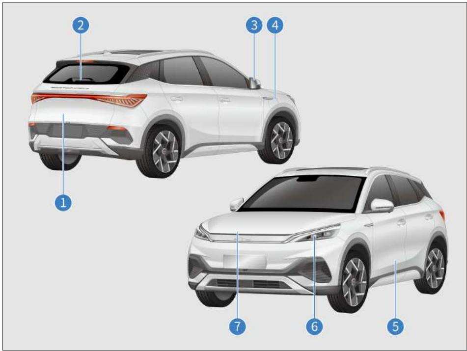 BYD Atto 3 (2022) - Extérieur - 1