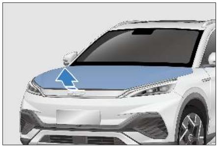 BYD Atto 3 (2022) - Ouverture du capot - 2