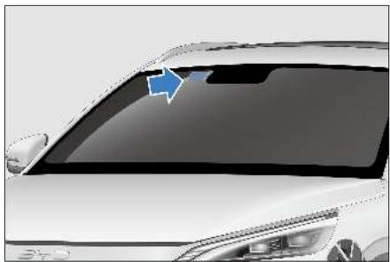 BYD Atto 3 (2022) - Position de montage du transpondeur - 1