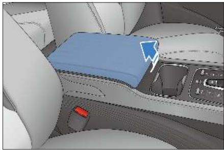 BYD Atto 3 (2022) - Compartiment de la console centrale - 1