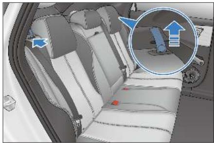 BYD Atto 3 (2022) - Rabattement des sièges arrière - 1