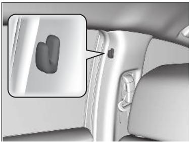 Honda Civic 10 Phase 2 (2020-2023) - Porte-manteau - 1