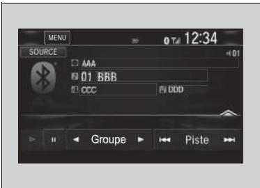 Honda Civic 10 Phase 2 (2020-2023) - Pour dire des fichiers audio Bluetooth® - 1