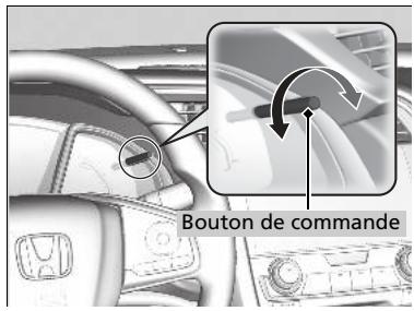 Honda Civic 10 Phase 2 (2020-2023) - Commande d'intensité lumineuse - 1