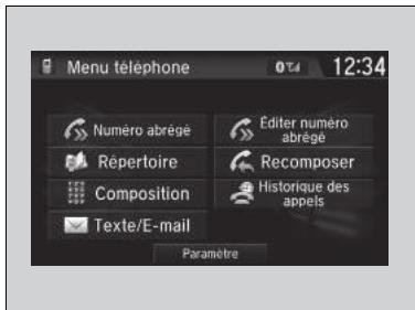 Honda Civic 10 Phase 2 (2020-2023) - Pour passer un appel en utilisant un numero de téléphone - 1