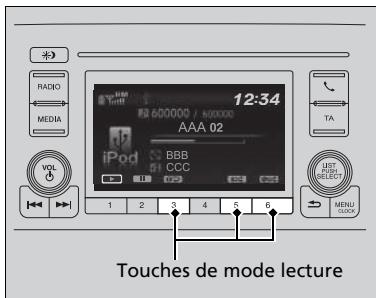 Honda Civic 10 Phase 2 (2020-2023) - Sélection d'un mode de lecture - 1