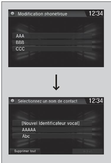 Honda Civic 10 Phase 2 (2020-2023) - Pour effacer un identificateur vocal modifié - 1