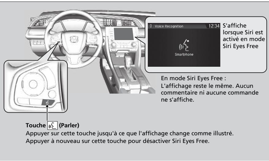 Honda Civic 10 Phase 2 (2020-2023) - Utilisation de Siri Eyes Free - 1