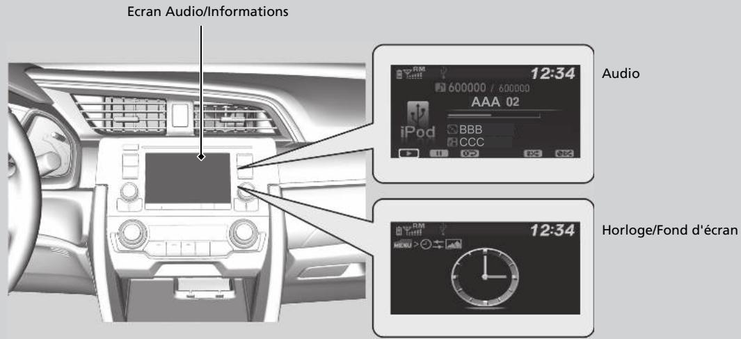 Honda Civic 10 Phase 2 (2020-2023) - Basculement de l'affichage - 1