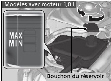 Honda Civic 10 Phase 2 (2020-2023) - Appoint de liquide de refroidissement - 1