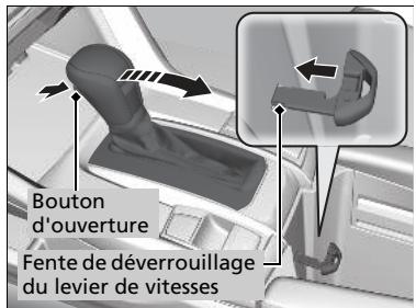 Honda Civic 10 Phase 2 (2020-2023) - Déblocage du dispositif de verrouillage - 2