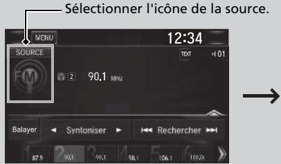 Honda Civic 10 Phase 2 (2020-2023) - Sélectionner une source audio - 1
