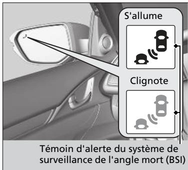 Honda Civic 10 Phase 2 (2020-2023) - Lorsque le système detecte un vehicule - 1