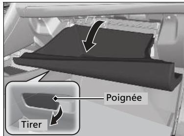 Honda Civic 10 Phase 2 (2020-2023) - Ampoule de la boite à gants : 3,4 W - 1