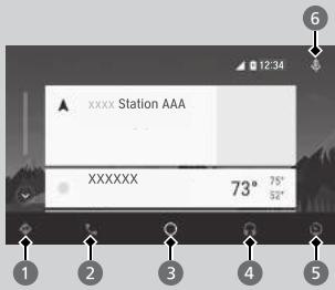 Honda Civic 10 Phase 2 (2020-2023) - Menu Android Auto - 3