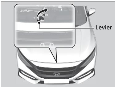 Honda Civic 10 Phase 2 (2020-2023) - Ouverture du capot - 2