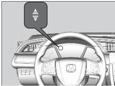 Honda Civic 10 Phase 2 (2020-2023) - Indicateurs de montée/descente* des rapportés - 1