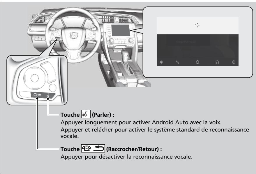 Honda Civic 10 Phase 2 (2020-2023) - Commander Android Auto par Reconnaissance vocale - 1
