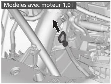 Honda Civic 10 Phase 2 (2020-2023) - Vérickification du niveau d'huile - 1