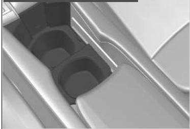 Honda Civic 10 Phase 2 (2020-2023) - Porte-gobelets - 1