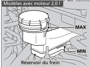 Honda Civic 10 Phase 2 (2020-2023) - Contrôle du liquide de frein - 3