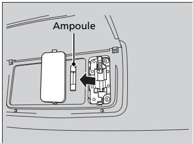 Honda Civic 10 Phase 2 (2020-2023) - Ampoule du miroir de courtoisie : 2 W - 2