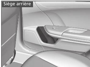 Honda Civic 10 Phase 2 (2020-2023) - Porte-gobelets de sièges arrrière* - 2
