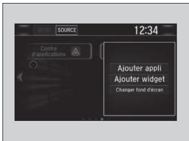 Honda Civic 10 Phase 2 (2020-2023) - Pour modifier le fond d'écran de la page d'accueil - 1