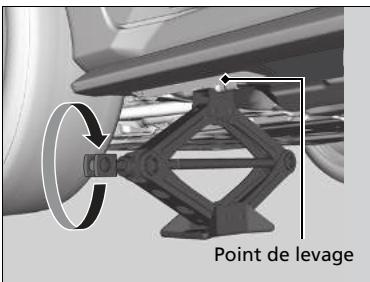 Honda Civic 10 Phase 2 (2020-2023) - Mise en place du cric - 2