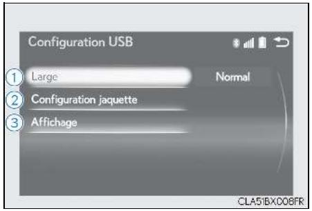 LEXUS RX AL20 Phase 1 (2015-2019) - Modification des réglages USB - 1
