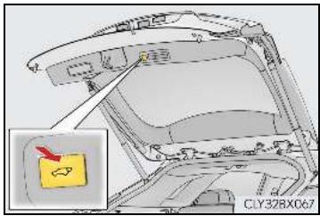 LEXUS RX AL20 Phase 1 (2015-2019) - Rétablissement de la position d'ouverture du hayon à commande électrique au réglage par défaut - 1