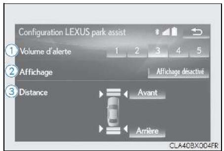 LEXUS RX AL20 Phase 1 (2015-2019) - Réglage du capteur d'aide au stationnement Lexus - 2