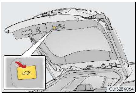 LEXUS RX AL20 Phase 1 (2015-2019) - Réglage de la position d'ouverture du hayon à commande électrique - 1
