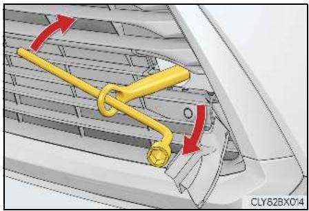 LEXUS RX AL20 Phase 1 (2015-2019) - Procédure de remorquage de secours - 3