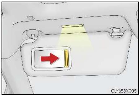 LEXUS RX AL20 Phase 1 (2015-2019) - Miroirs de courtoisie - 1