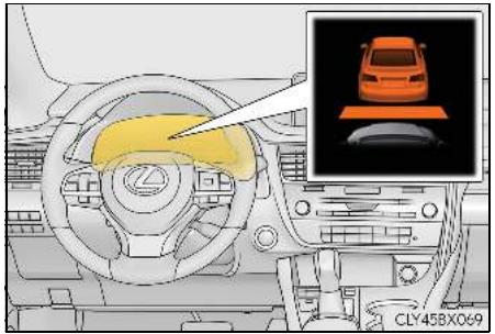 LEXUS RX AL20 Phase 1 (2015-2019) - Avertissement d'approche (mode de contrôle de la distance entre véhicules) - 1