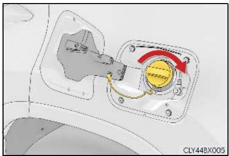 LEXUS RX AL20 Phase 1 (2015-2019) - Fermeture du bouchon de réservoir à carburant - 1