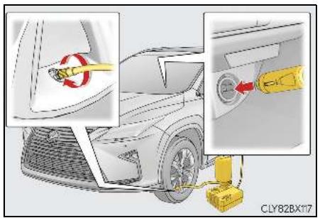 LEXUS RX AL20 Phase 1 (2015-2019) - Méthode de réparation de secours - 13