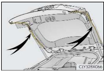 LEXUS RX AL20 Phase 1 (2015-2019) - ■ Fonction de protection anti-pincement - 1
