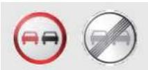LEXUS RX AL20 Phase 1 (2015-2019) - Types de panneaux de signalisation reconnus - 7